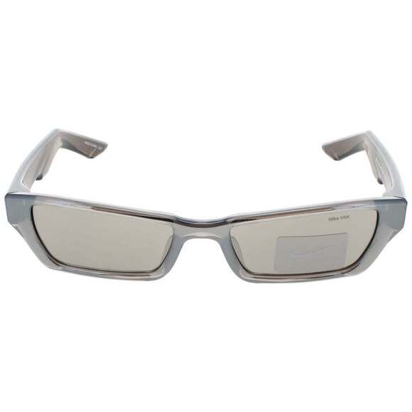 NWT Nike NIKE-LUCENT-BOOST-EV24051 Silver Mirror 53mm Sunglasses